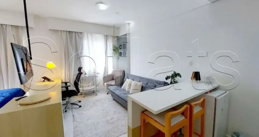 Flat Comfort Suítes Alphaville disponível para venda com 31m², 01 dormitório e 01 vaga de garagem