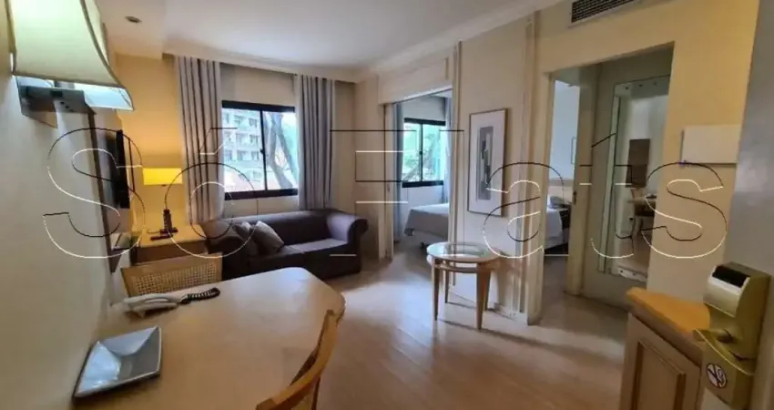 Na região da Av. paulista, excelente flat par morar / investir