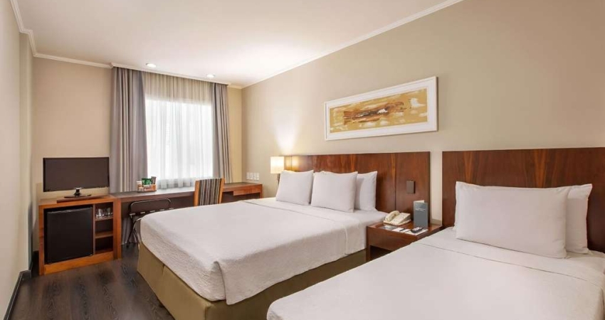 Flat na região do Brooklin para investimento, Tryp Nações Unidas, ótima opção para investimento.
