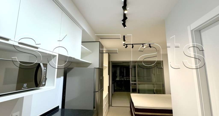 Residencial Air Brooklin, flat disponível para locação contendo 32m² e 1 dormitório.
