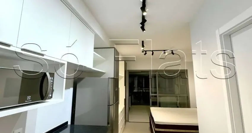 Residencial Air Brooklin, apto disponível para locação contendo 32m² e 1 dormitório.