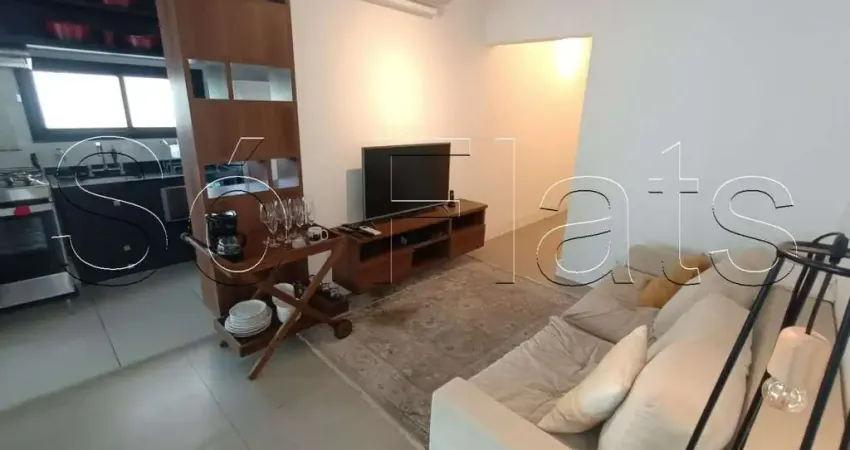 Residencial Jazz Pinheiros, para locação com 70m², 2 dormitórios e 2 vagas de garagem.