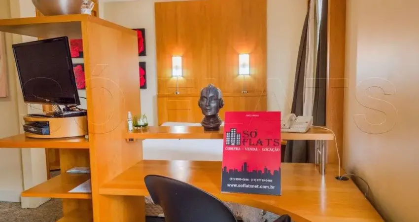 Flat no Itam Bibi, prox a Av. 9 de Julho, Faria Lima, e Cidade Jardim
