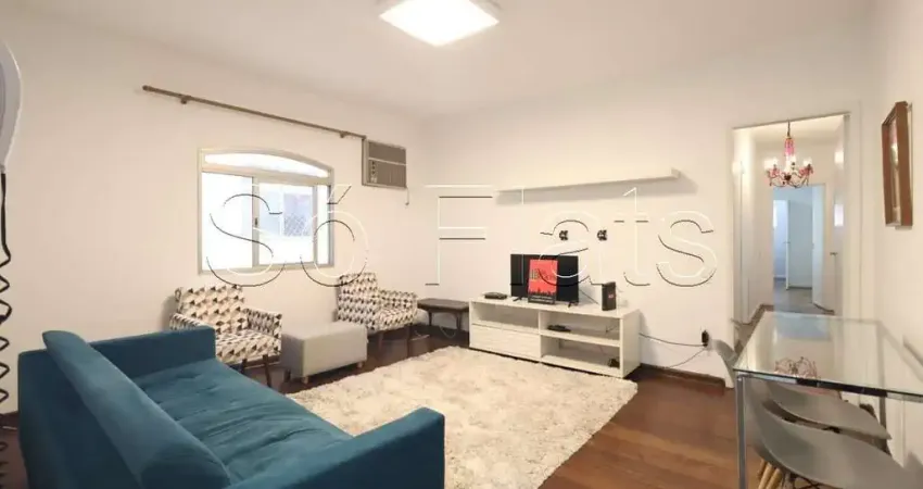 Flat no Augusta Flat, contendo 100m², 2 dorm e 1 vaga nos Jardins, disponível para locação.