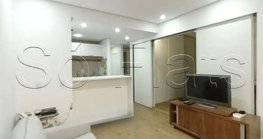 Flat a uma quadra da av. ibirapuera, fácil acesso ao metrô, ao pq. do ibirapuera e aeroporto
