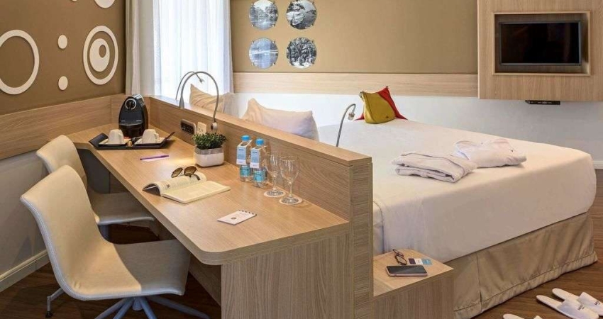 Flat Mercure Sp Alamedas no Jardim Paulista para investimento, prox a Av. Paulista