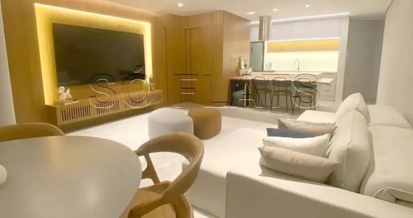 Flat mandarim disponível para venda com 75m², 01 dormitório e 02 vagas de garagem