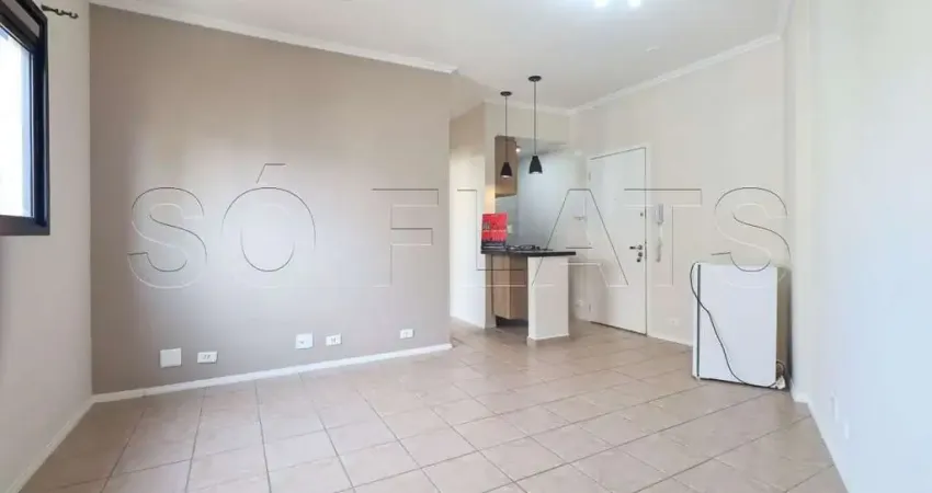 Apto para locação no moema studio com 40m² e 1 vaga de garagem próximo do parque do ibirapuera.