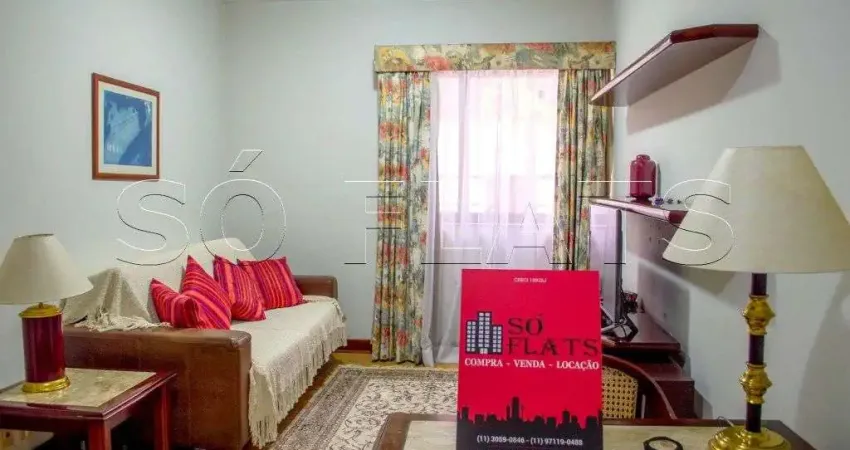 Flat a 1 quadra da Av. Paulista, fácil acesso ao metro e ao Hosp das Clinicas