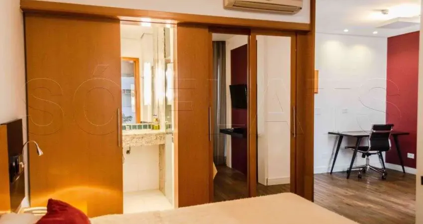 Flat para locação com fácil acesso ao pq. do ibirapuera e av. paulista. com entrada imediata.