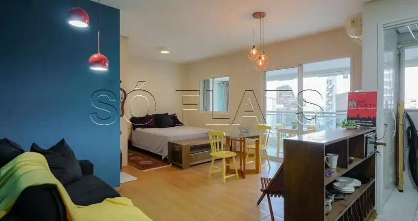 Flat de alto padrão disponível para locação próximo a Av. Paulista e ao Shopping Center 3.