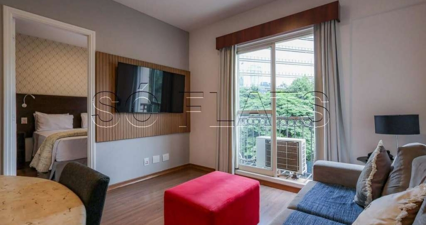 Flat Mercure SP JK, disponível para venda com 31m² 1 dormitório e 1 vaga à venda.