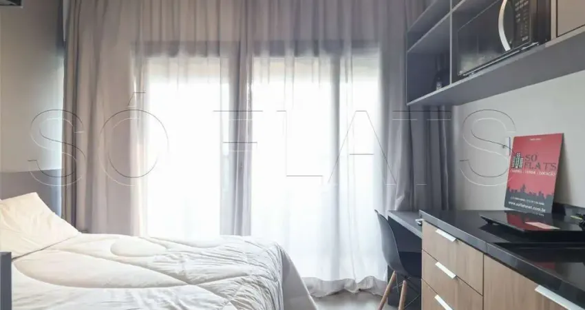 Studio no on lorena disponível para locação com 21m² e 1 dorm. localizado ao lado da rua pamplona.