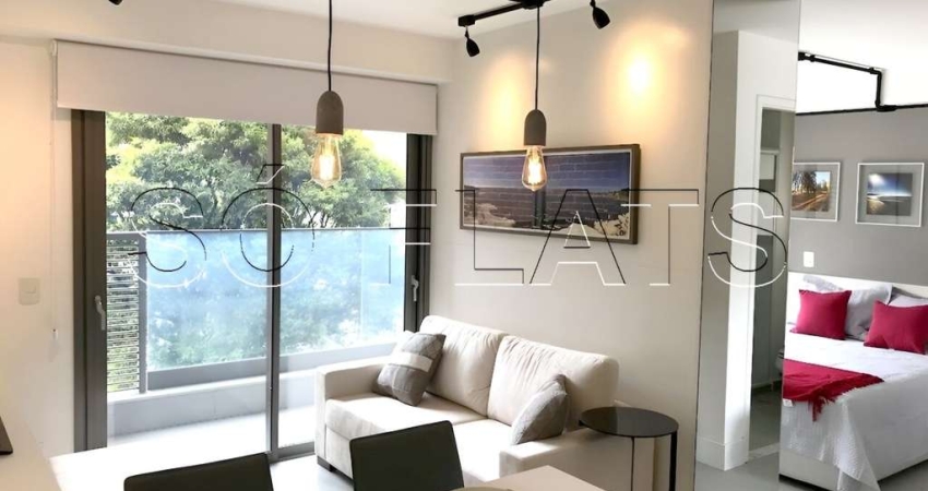 Flat no Studio Suzano, com 38m² e 1 dorm para locação próximo a Avenida Nove de Julho.