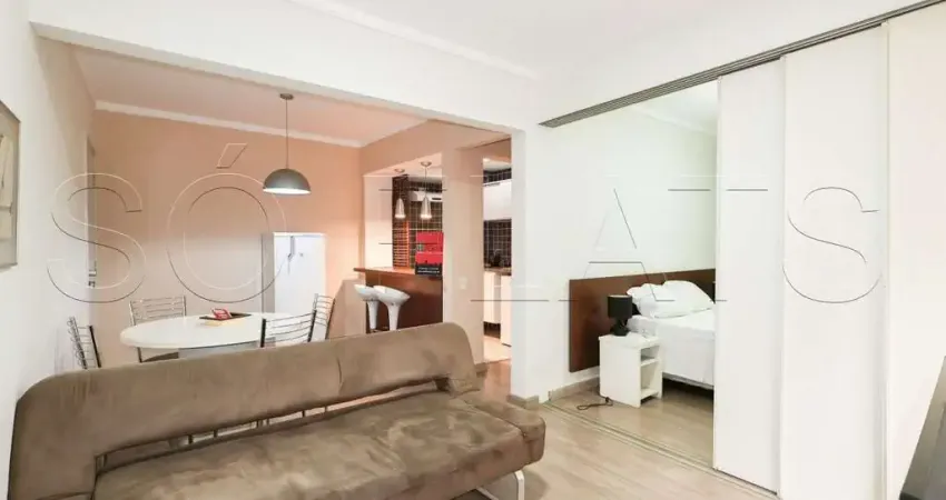 Flat no jardim paulista próximo ao parque trianon e museu do masp, disponível para locação.