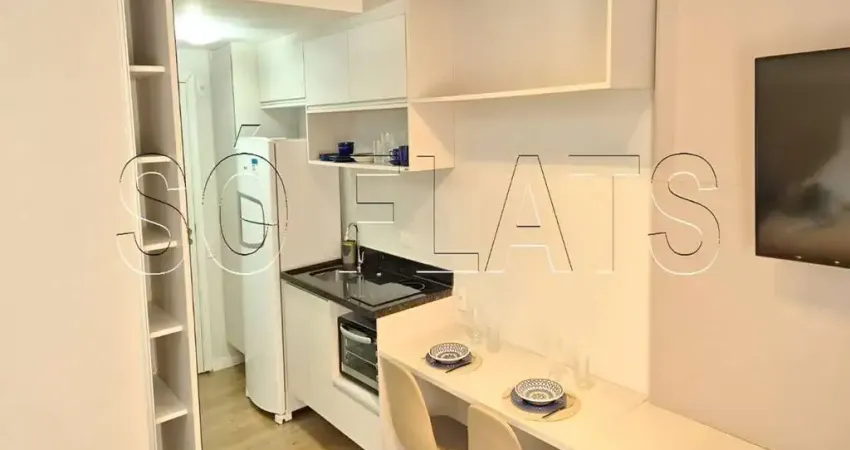 Studio is moema, studio disponível para locação, contendo 25m² e 1 dormitório.