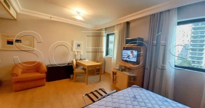 Flat Tryp Higienópolis 1 dormitório 1 vaga disponível locação com entrada imediata.