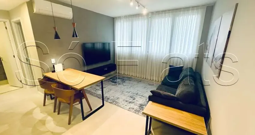 Studio Extension Berrini, apto disponível para locação contendo 38m², 1 dormitório e 1 vaga.