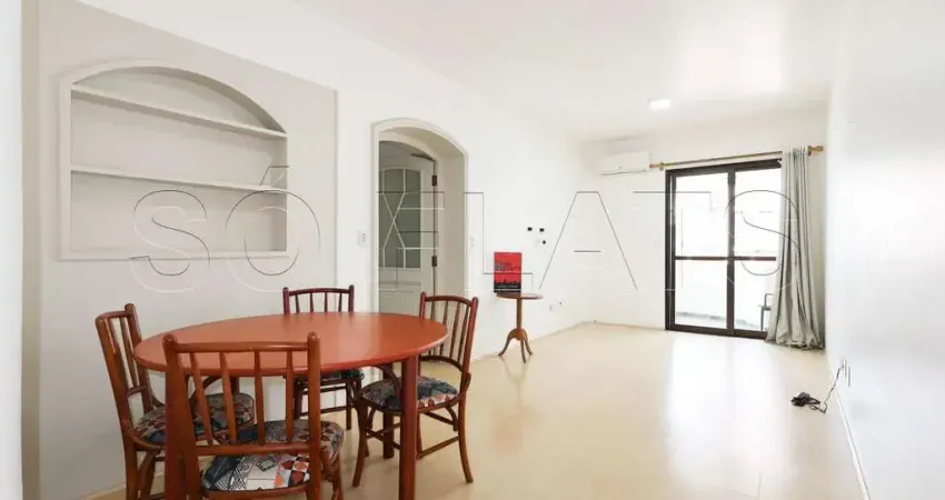 The First Full, apto disponível para locação contendo 40m², 1 dormitório e 1 vaga de garagem.