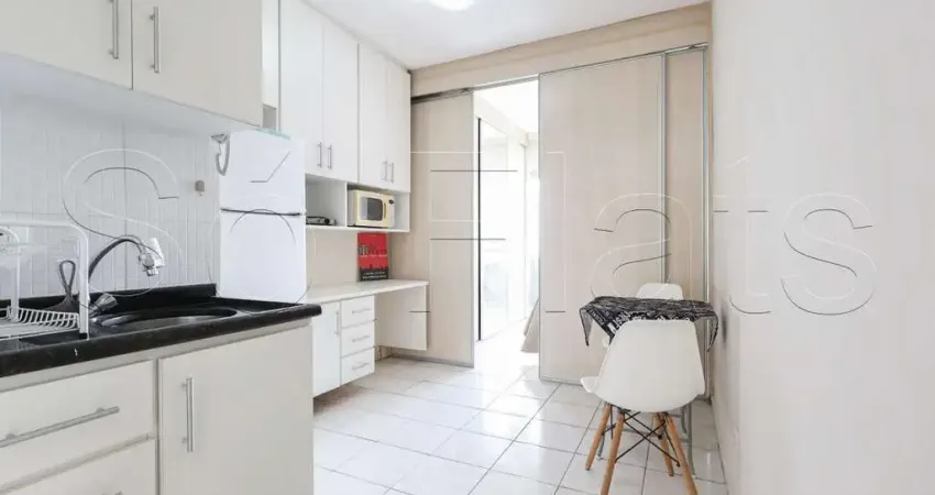 Flat disponível para locação prox a av. eusébio matoso, shopping eldorado, e unicid campus pinheiros