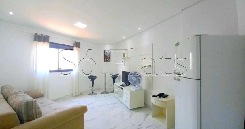 Flat Moema Studio disponível para venda com 34m², 1 dormitório e 01 vaga de garagem