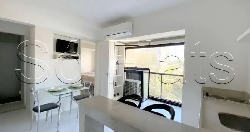 Apto no Residencial Vox Vila Olímpia disponível para locação com 35m², 1 dormitório  e 2 vagas.