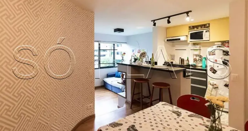 Flat Park Plaza Brooklin, disponível para venda com 49m², 01 dorm e 01 vaga de garagem