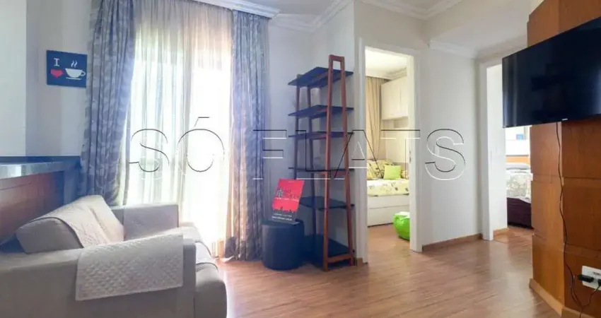 Flat Quality Bela Cintra disponível para venda com 45m², 02 dorms e 01 vaga de garagem