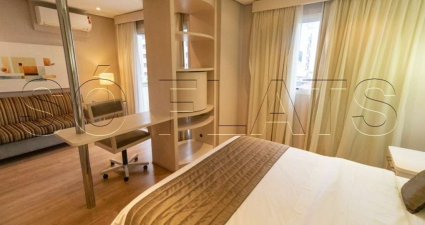 Flat na Bela Vista, prox as Avs 9 de Julho e Paulista e aos Hospitais Sírio-Libanês, 9 de Julho