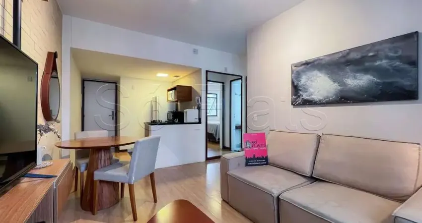 Flat disponível para locação nos jardins a 1 quadra da av. paulista e do metro consolação.