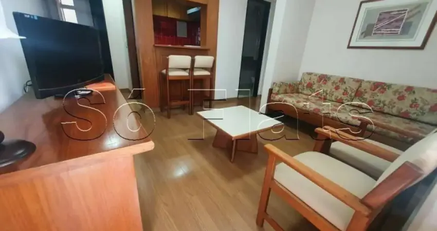 Flat com 1 quarto à venda na Rua Haddock Lobo, 807, Jardins, São Paulo