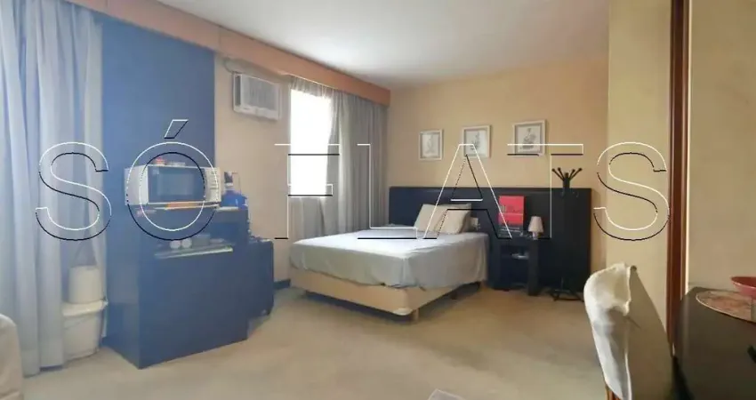 Flat para locação imediata na vila olímpia, próximo a av. sto amaro e a fmu