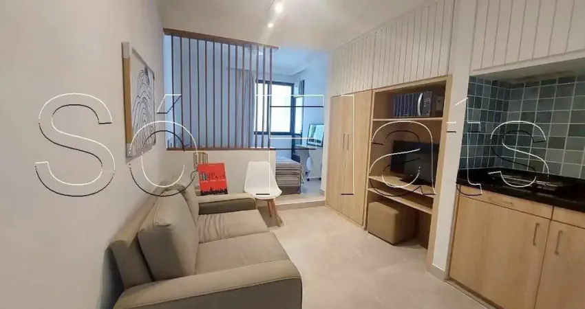 Apto disponível para locação no poeta drummond contendo 27m², 1 dormitório e 1 vaga de garagem.