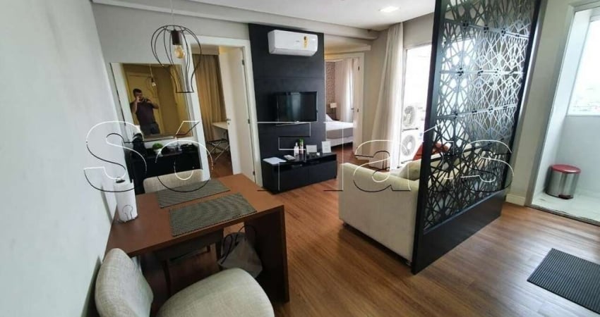 Flat na Rua Bela Cintra, na Bela Vista, próximo a Av Paulista, Metrô Paulista e Shopping Frei Caneca