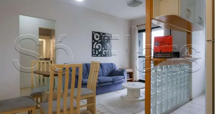 Spazio vitae, flat disponível para locação contendo 41m², 01 dorm e 01 vaga.