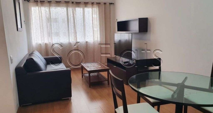 Flat Saint Patrick com 50m² em Moema, próximo ao Parque, ao Shopping e ao metrô.