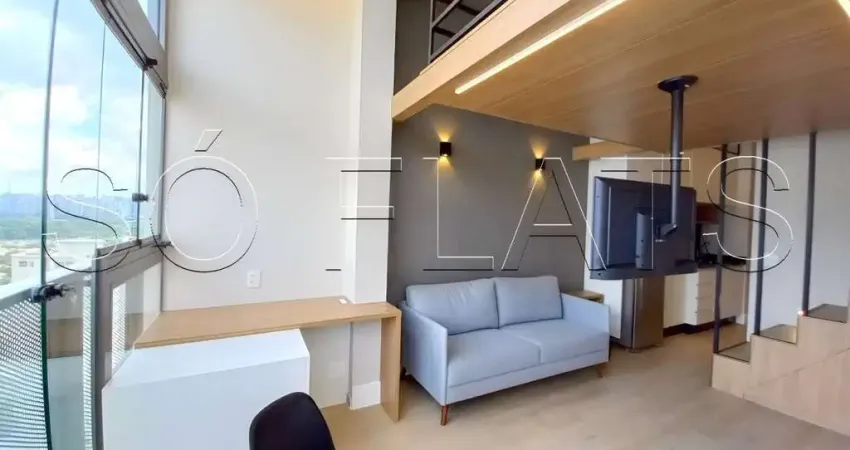 Studio Ibira You Moema, disponível para locação com 26m² e 1 dormitório.