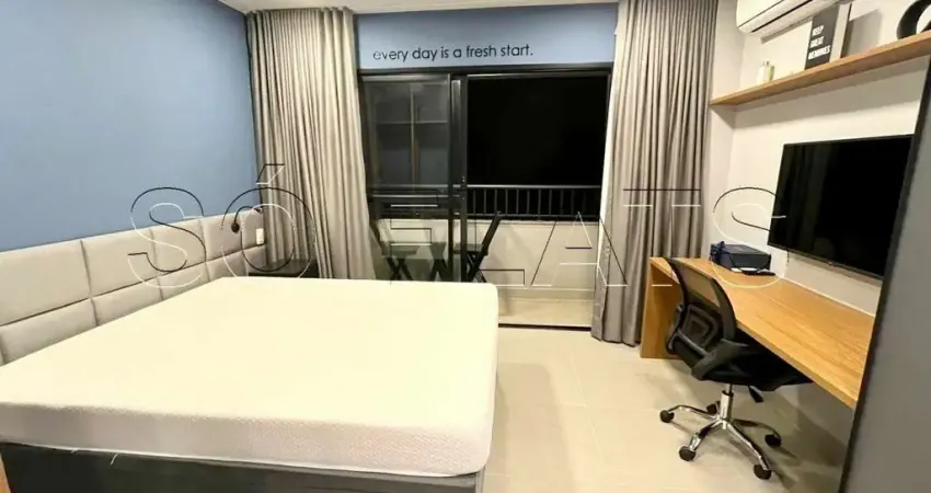 Studio Today Pinheiros, apto disponível para locação com 26m² e 01 dormitório