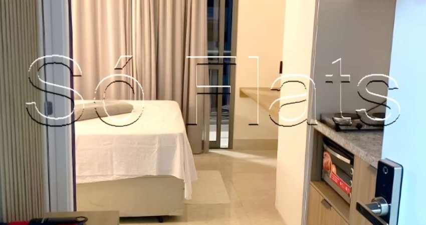 Residencial Think Home Republica, studio disponível para locação contendo 26m² e 1 dormitório.