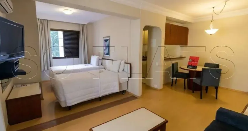Flat central park, apartamento disponível para venda com 40m², 1 dormitório e 1 vaga