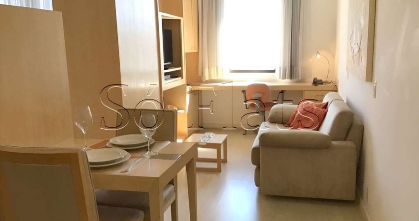 Flat Staybridge mobiliado para venda com 37m², 1 dormitório e 1 vaga de garagem