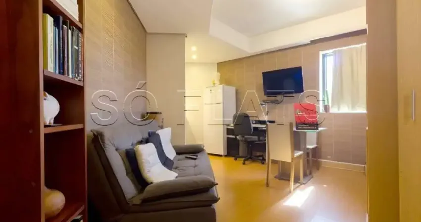 Flat disponível para locação no Stella Vega contendo 35m², 1 dormitório e 1 vaga de garagem.