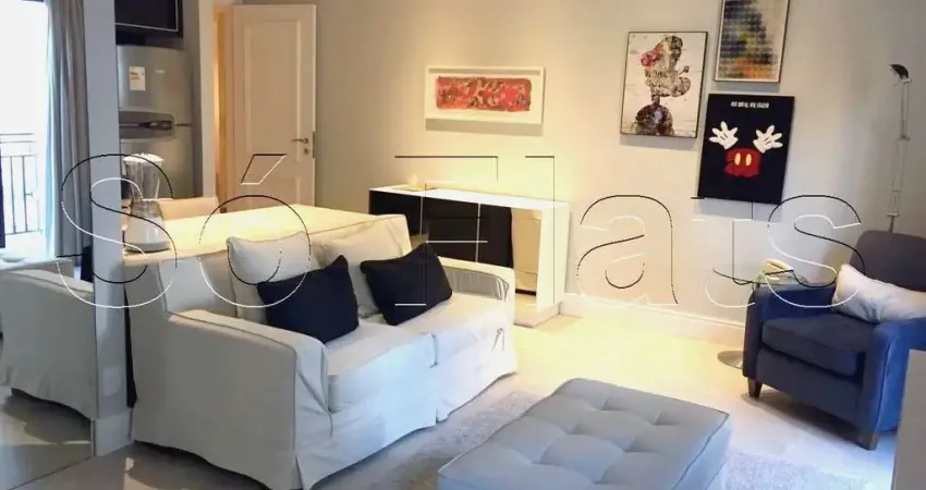 New life itaim, flat disponível para locação contendo 42m², 01 dormitório e 01 vaga de garagem.