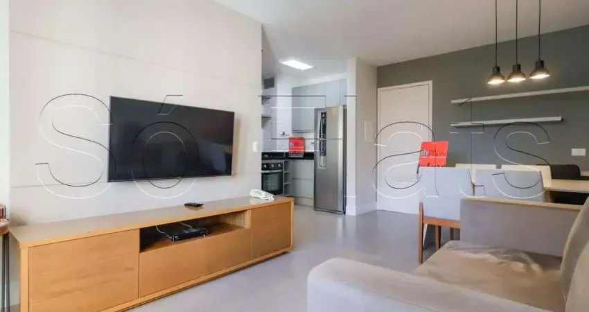 Saint james, flat disponível para locação contendo 43m², 01 dormitório e 01 vaga.