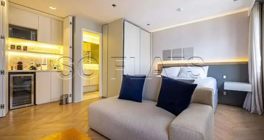 Studio mobiliado no Jardins ao lado da Av. Paulista | Transamérica | 1 vaga