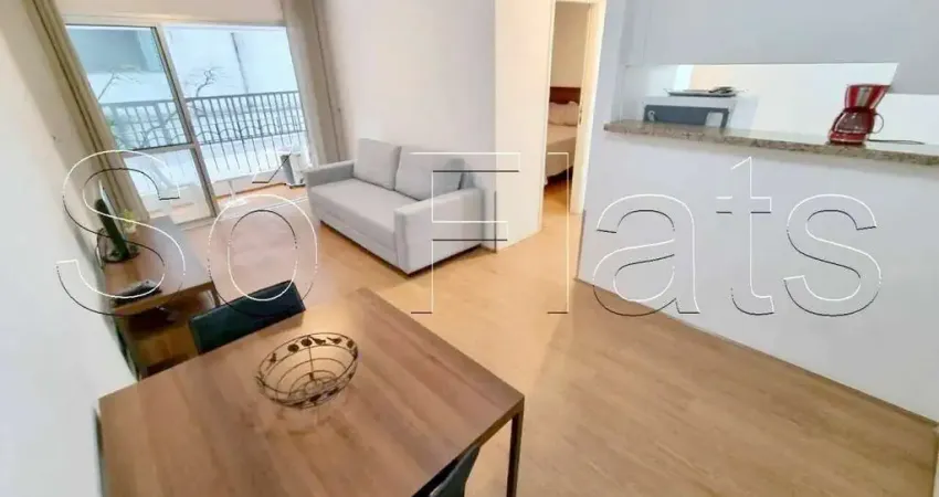 Flat Saint Paul disponível para venda com 41m², 1 dormitório e 1 vaga de garagem