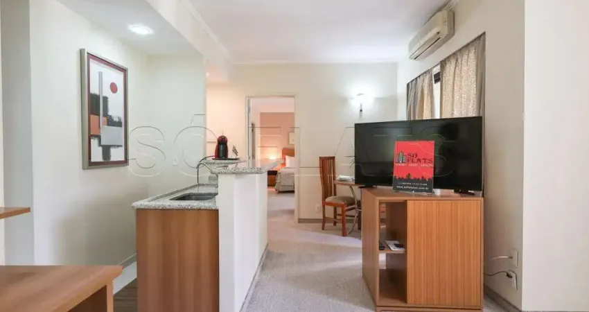 Flat Clarion Faria Lima disponível para venda com 57m², 01 dorm e 02 vagas  de garagem