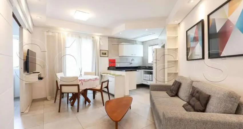 Apto disponível para locação no expert com 40m², 1 dormitório e 1 vaga de garagem no itaim bibi.