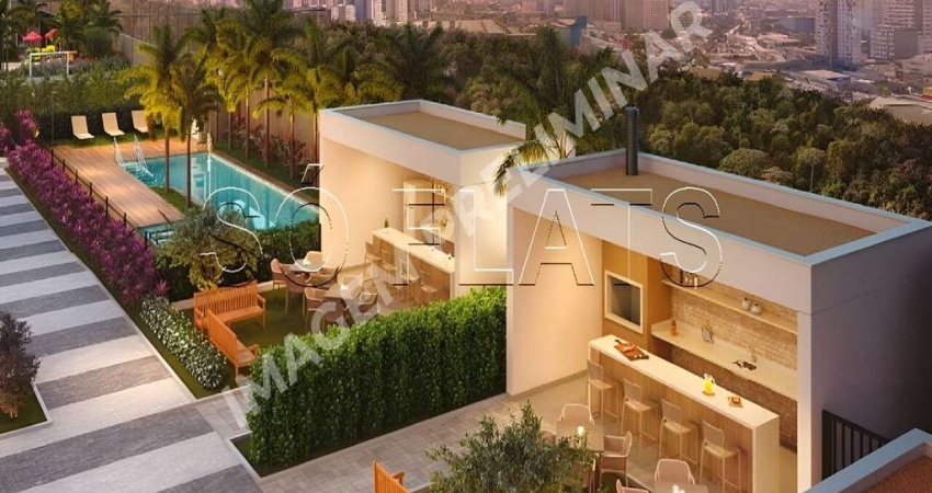 Residencial Novvo Barra Funda, apartamento disponível para venda com 24m² e 1 dormitório