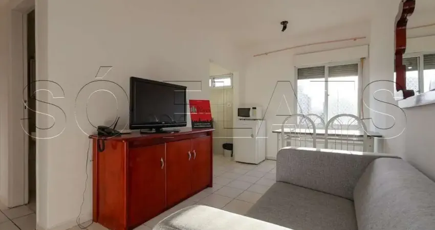Flat São Paulo Suíte Service disponível para venda com 35m², 1 dormitório e 01 vaga de garagem